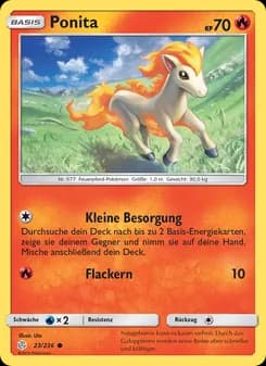 Ponita card in German