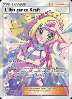 Lillys ganze Kraft card in German