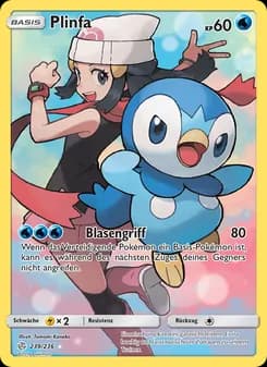 Plinfa card in German