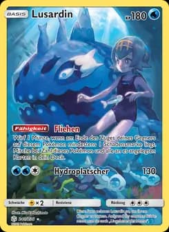 Lusardin card in German