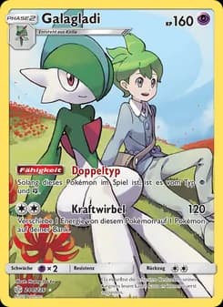 Galagladi card in German