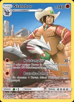 Stalobor card in German