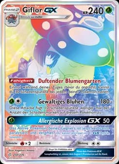Giflor GX card in German