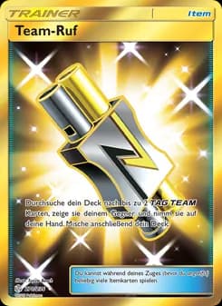 Team-Ruf card in German