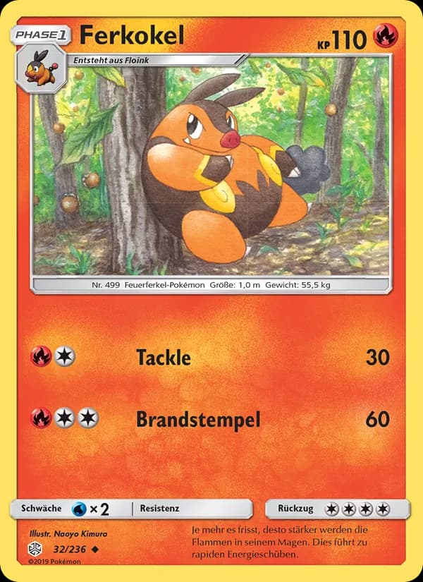 Ferkokel card in German