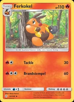Ferkokel card in German