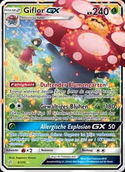 Giflor GX card in German