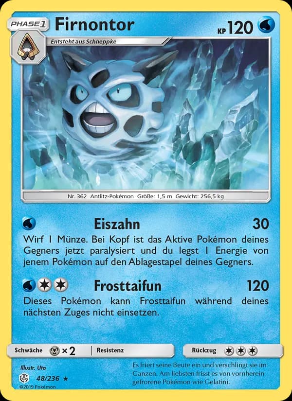 Firnontor card in German