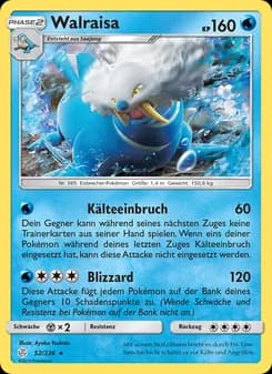 Walraisa card in German