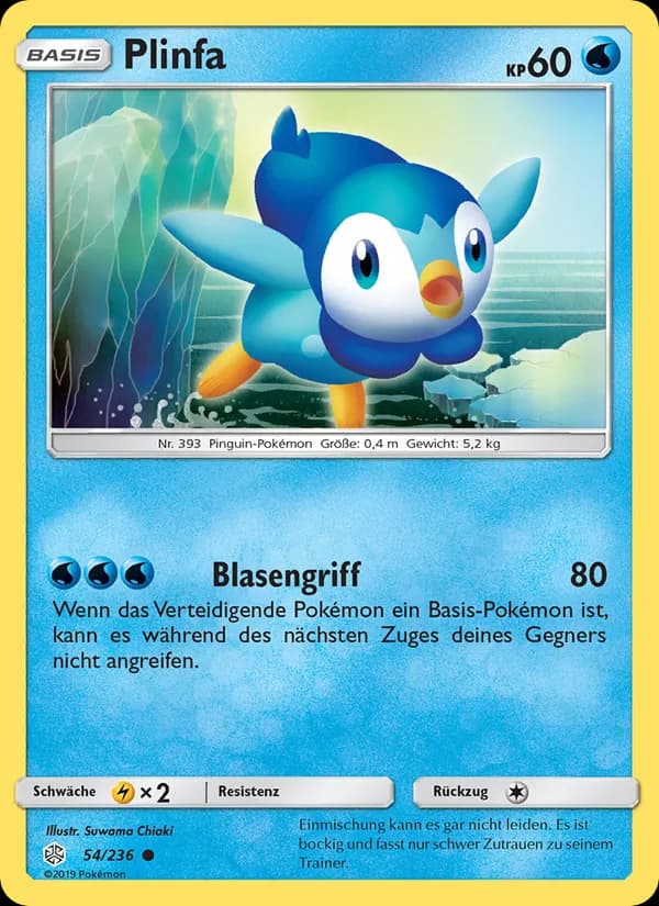 Plinfa card in German