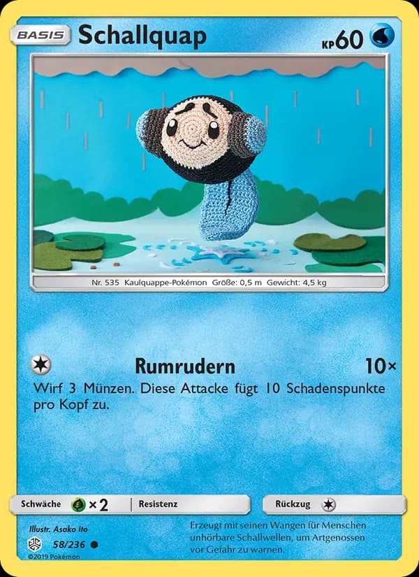 Schallquap card in German