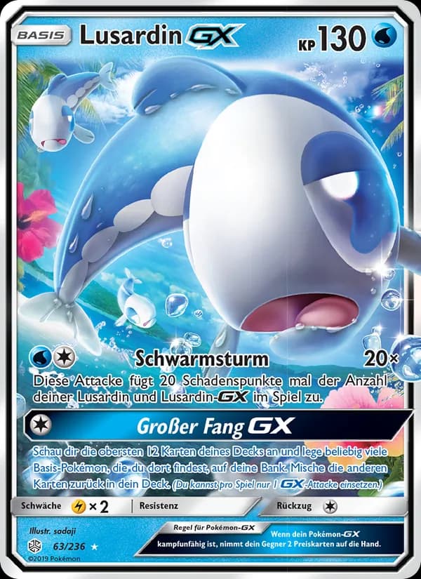Lusardin GX card in German