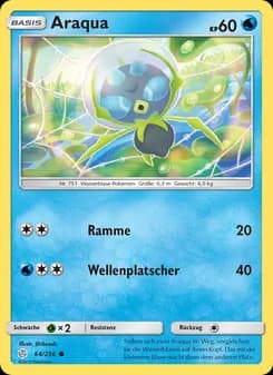 Araqua card in German