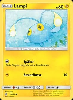 Lampi card in German