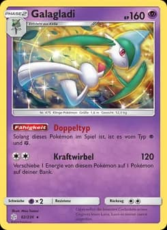 Galagladi card in German