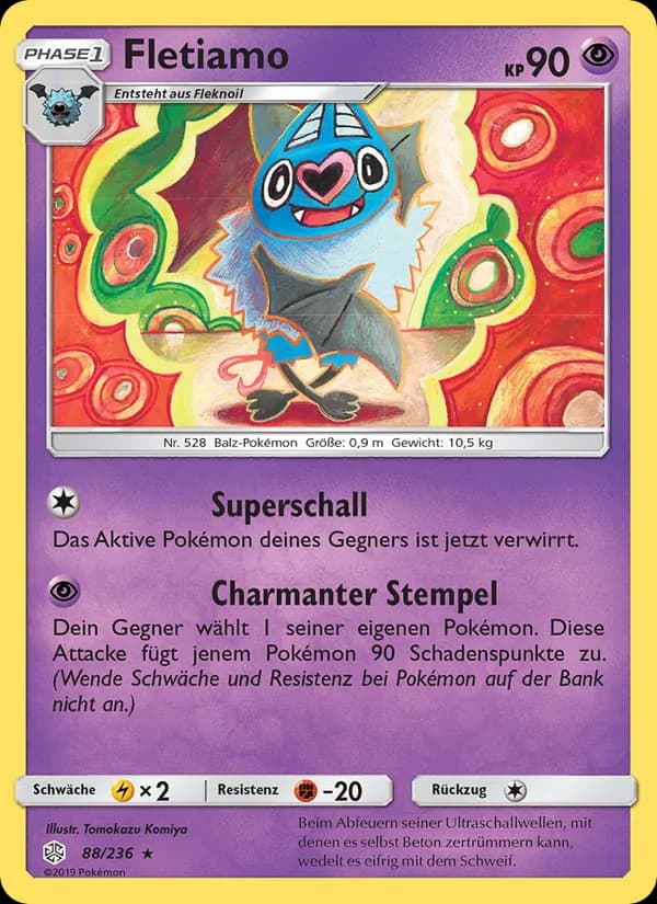 Fletiamo card in German