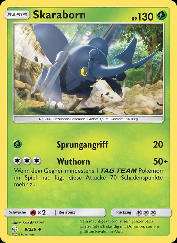 Skaraborn card in German