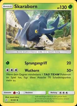 Skaraborn card in German