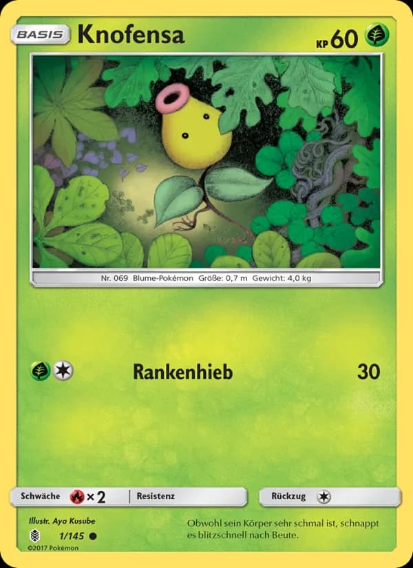 Knofensa card in German