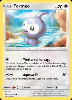 Formeo card in German