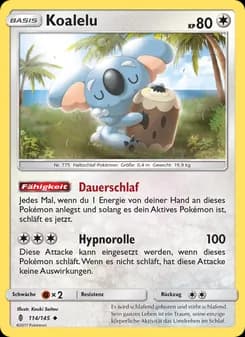 Koalelu card in German