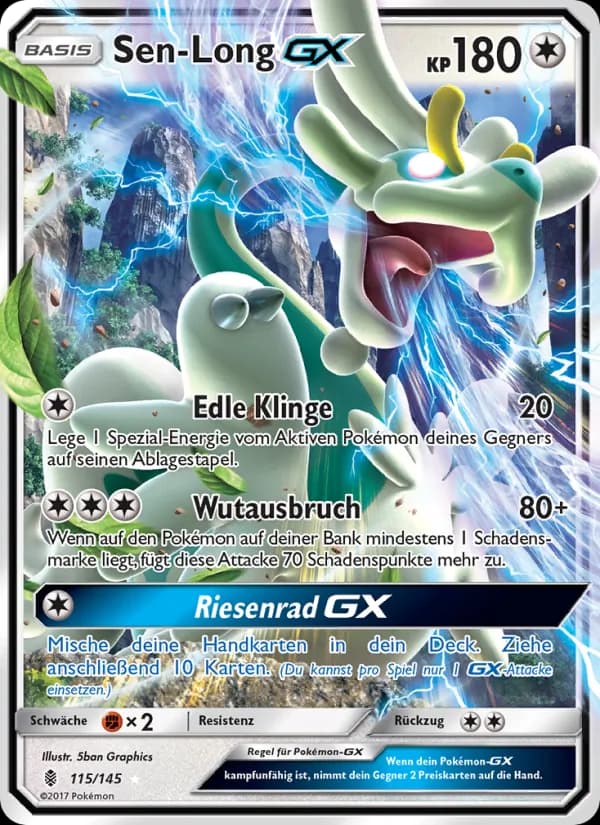 Sen-Long GX card in German