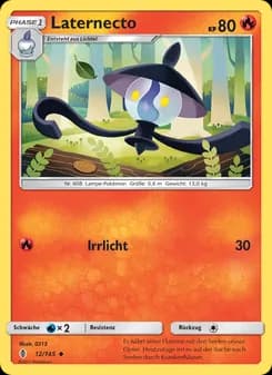 Laternecto card in German