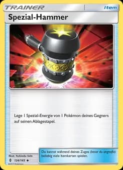 Spezial-Hammer card in German