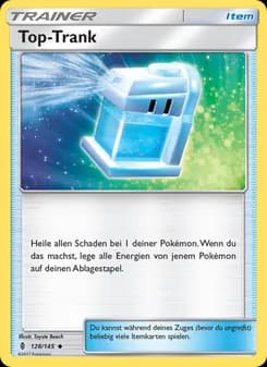 Top-Trank card in German