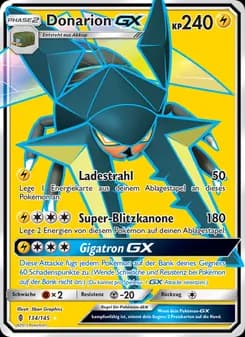 Donarion GX card in German