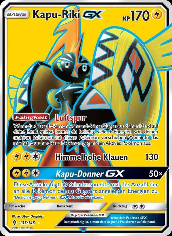 Kapu-Riki GX card in German
