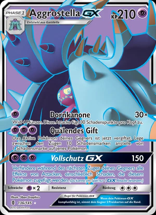 Aggrostella GX card in German