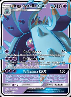 Aggrostella GX card in German