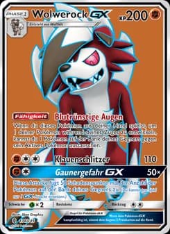 Wolwerock GX card in German
