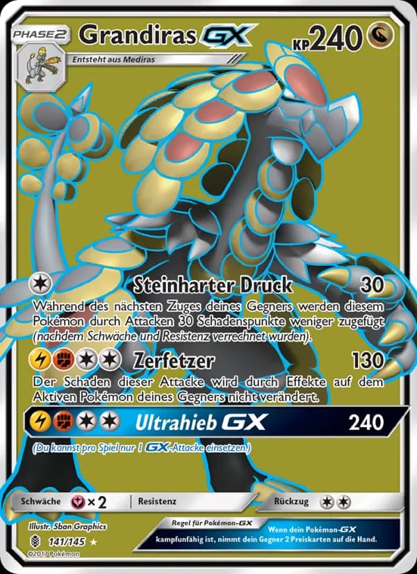 Grandiras GX card in German