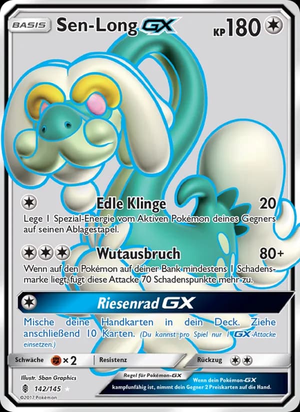 Sen-Long GX card in German