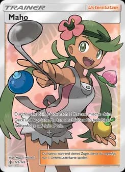 Maho card in German