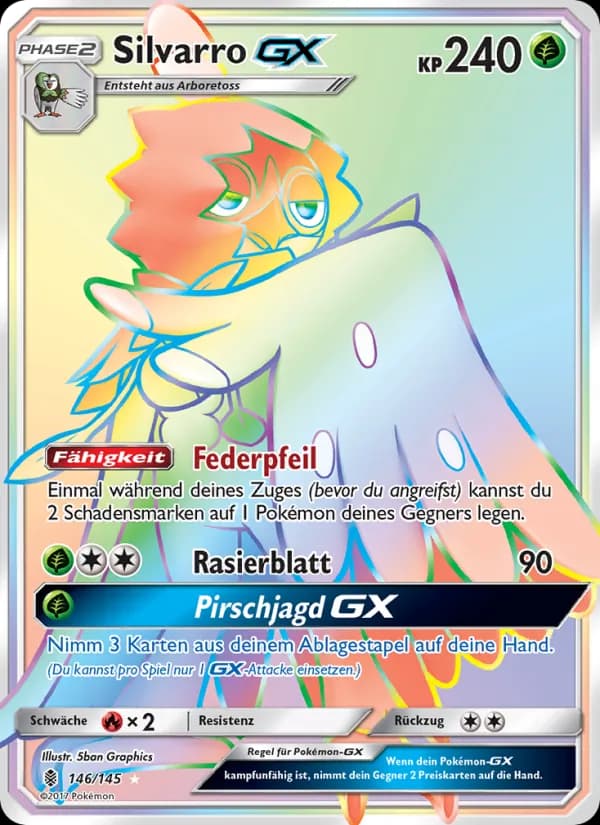 Silvarro GX card in German