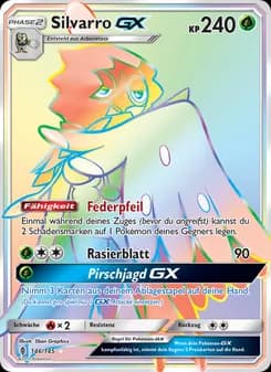 Silvarro GX card in German