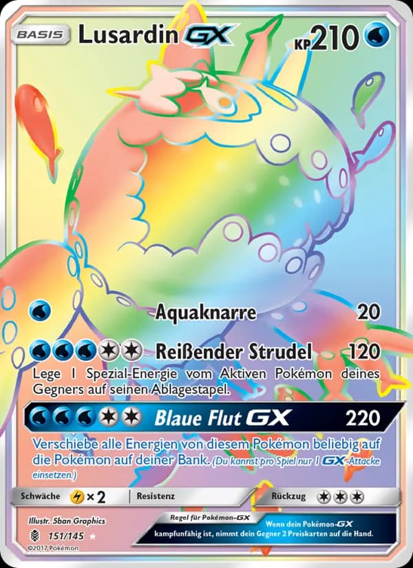 Lusardin GX card in German