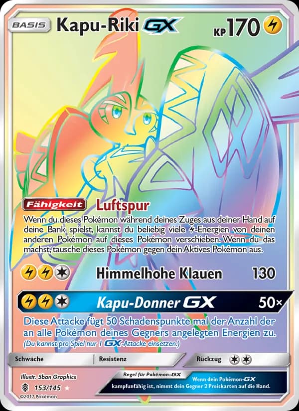 Kapu-Riki GX card in German