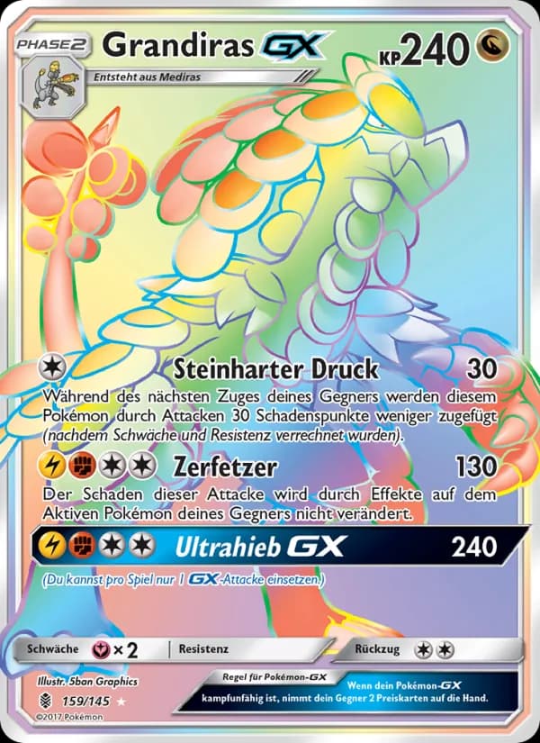 Grandiras GX card in German