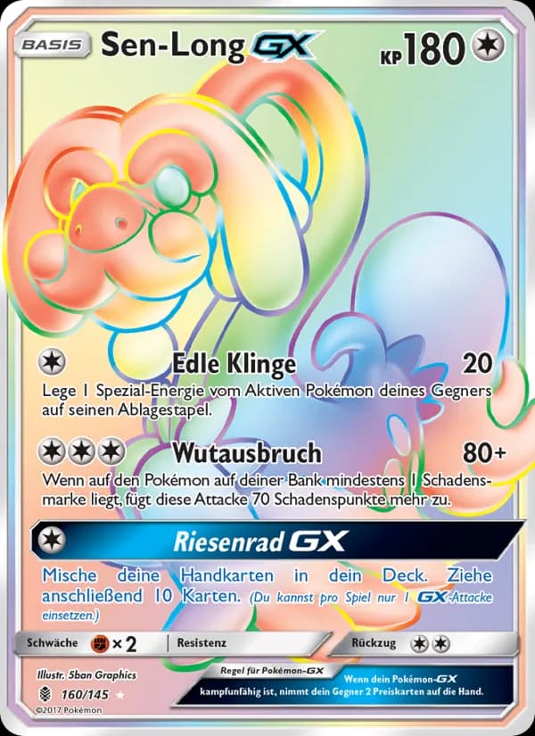 Sen-Long GX card in German