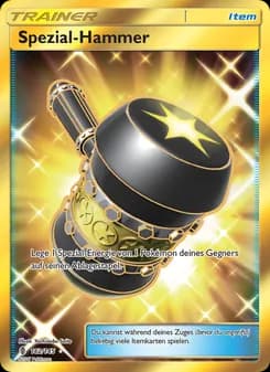 Spezial-Hammer card in German