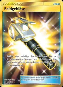 Feldgebläse card in German