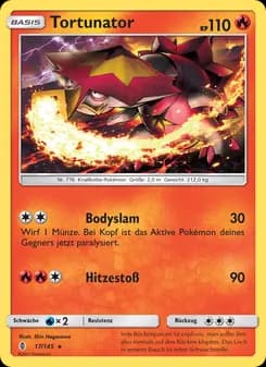 Tortunator card in German