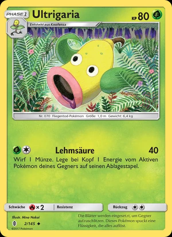 Ultrigaria card in German