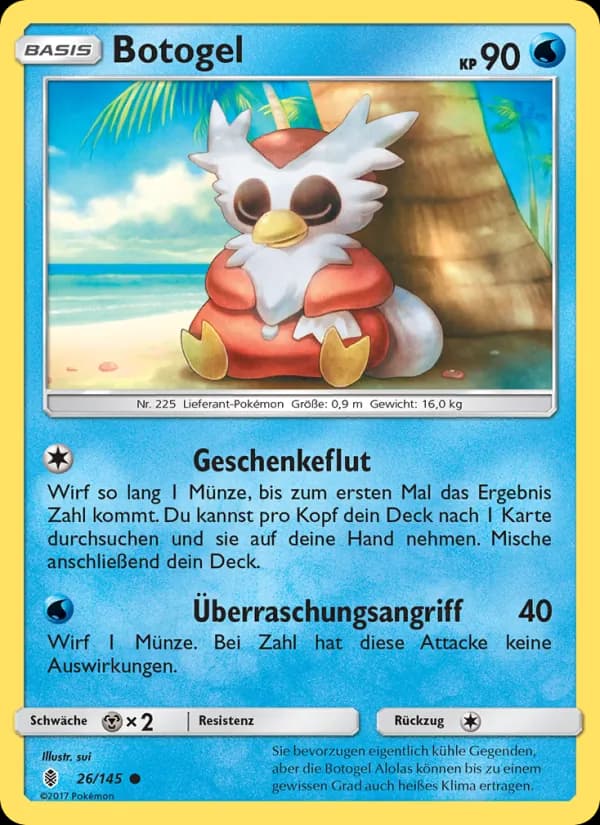 Botogel card in German