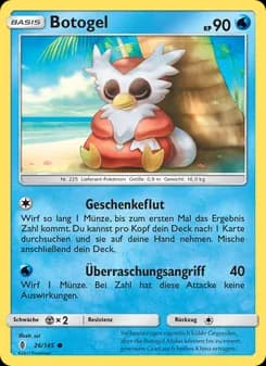 Botogel card in German
