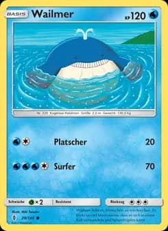 Wailmer card in German